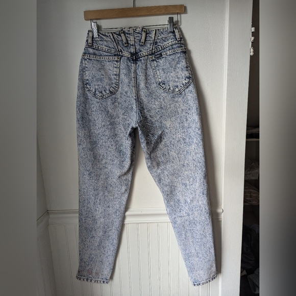 Vintage Lee ultra highwaist acid wash denim - Picture 4 of 6